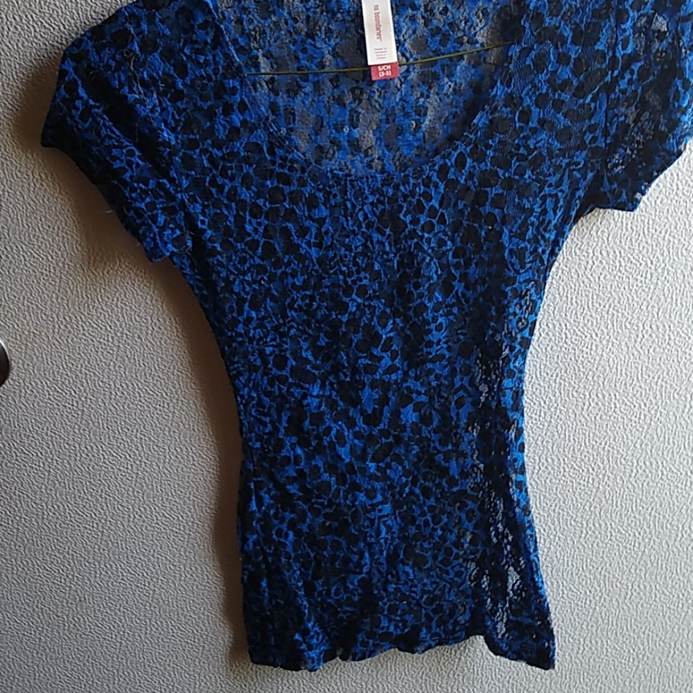 See thru top